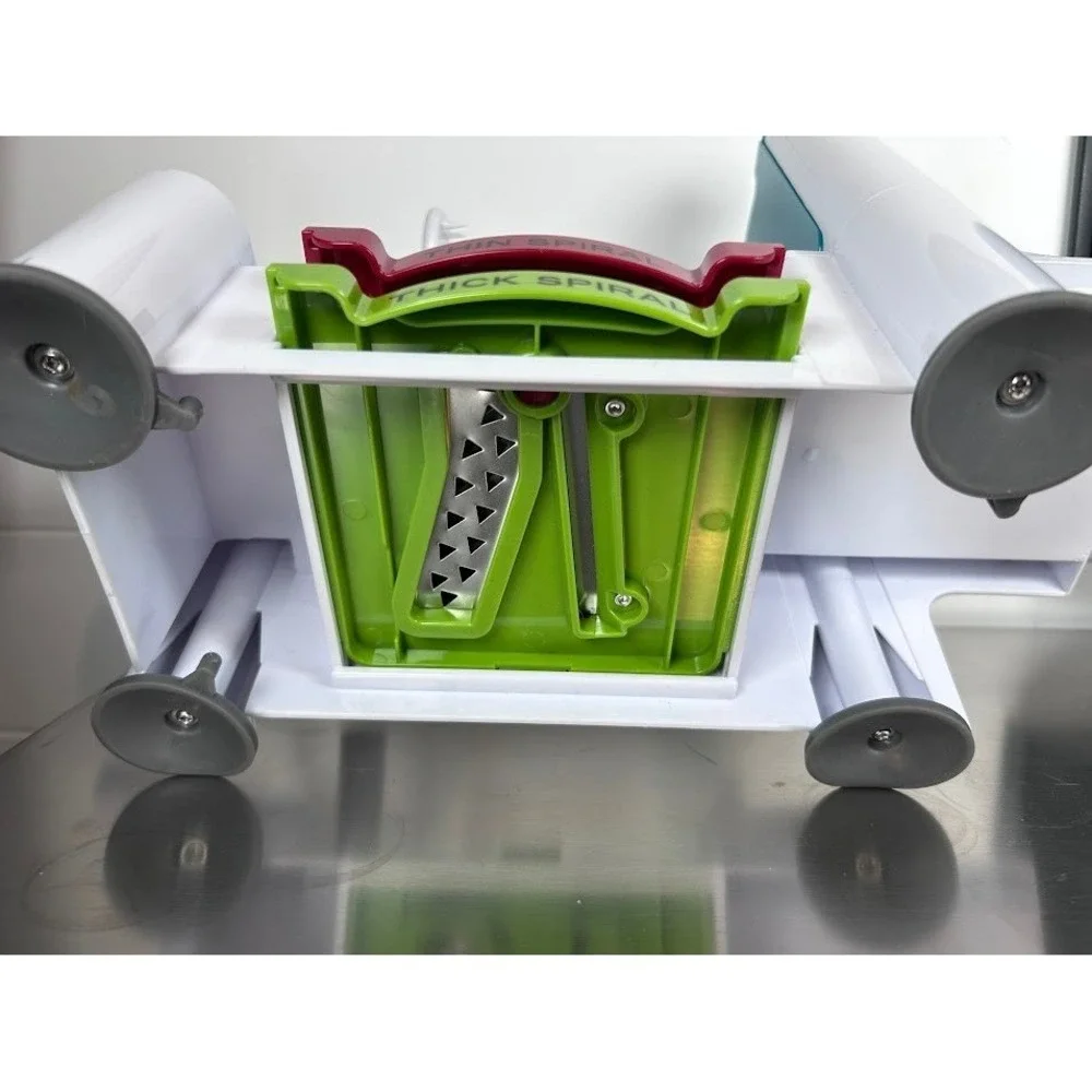 Food‎ Network Table Top Vegetable Spiralizer Slicer 3 Blade Ribbon Thin Thick